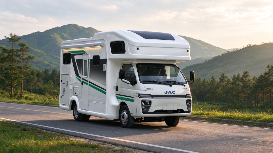 高2.9米新能源小C房车,进城、露营两不误!诺沃伦吾游增程混动房车